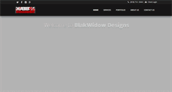 Desktop Screenshot of blakwidowdesigns.com
